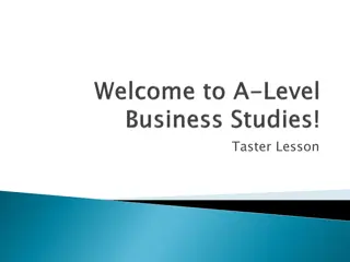 The Course Options for Business Studies and Cambridge Technical Diploma