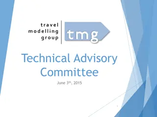 Technical Advisory Committee Work Plan and Progress Report