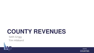 County Revenues and Revenue Sources Overview