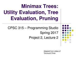 Minimax Trees in Two-Person Games
