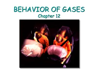 Gas Behavior and Properties: Understanding Boyle's Law and Gas Laws
