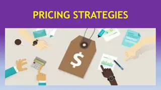 Various Pricing Strategies for Business Success