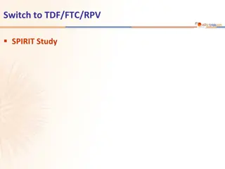 Study on Switching to TDF/FTC/RPV SPIRIT Study