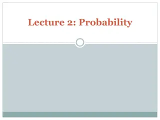 Probability Theory: Events, Outcomes, and Independence