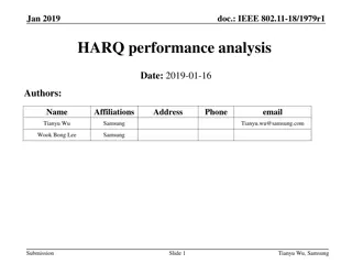 IEEE 802.11 HARQ Performance Analysis and Comparison