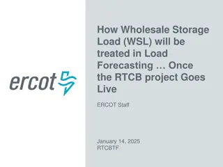 Wholesale Storage Load Treatment Changes in Load Forecasting