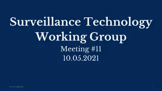 Surveillance Technology Policy and Data Governance Meeting in City of Syracuse