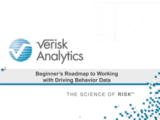 Working with Driving Behavior Data: A Beginner's Roadmap