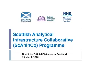 Scottish Analytical Infrastructure Collaborative (ScAnInCo) Programme Board Overview
