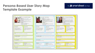 Persona-Based User Story Map Template Example