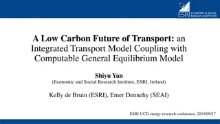 A Low Carbon Future of Transport: Integrated Model for Sustainable Transition