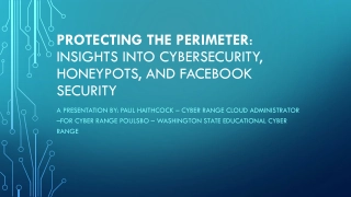 Understanding Cybersecurity Threats and Facebook Security