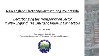 Decarbonizing Transportation Sector in Connecticut: Vision & Initiatives