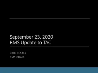 Updates and Enhancements in Energy Sector Programs and Systems