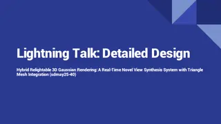 Real-Time Novel View Synthesis System with 3D Gaussian Rendering