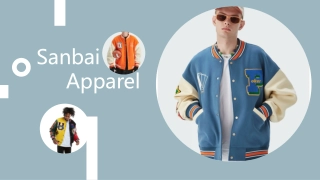 Trendy Men's Jackets Collection by Sanbai Apparel