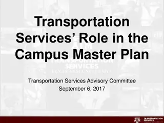 Campus Mobility Initiatives for Enhanced User Experience