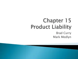 Product Safety and Liability Insights