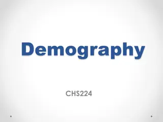 Demography and Census: Key Concepts and Applications