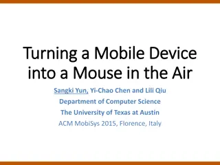 Innovative Approach for Smart Device Control Using Doppler Effect