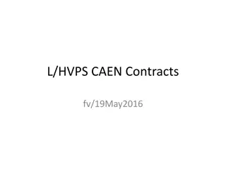 CAEN Maintenance Contracts and Statistics