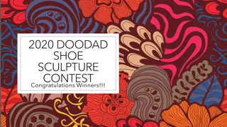 2020 Doodad Shoe Sculpture Contest Winners Announced