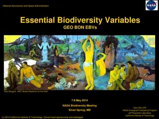 Biodiversity Variables and Impacts on Ecosystems