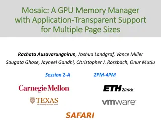GPU Memory Management Strategies for Efficient Performance