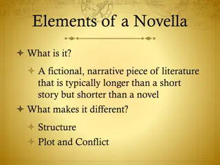 Crafting a Novella: Structure, Plot, and Form