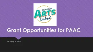 Indiana Grant Opportunities for Public Art Projects