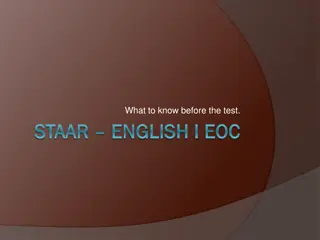 Essential Tips for STAAR English I EOC Test Preparation