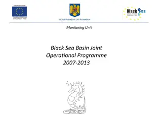 Monitoring Unit Responsibilities in Black Sea Basin Programme