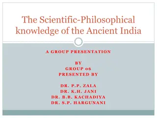 Incredible Scientific Knowledge of Ancient India - Group Presentation Highlights
