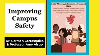 Enhancing Campus Safety Through Legislative Measures and Institutional Collaboration