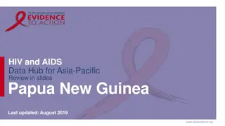 HIV and AIDS Data in Papua New Guinea: An Overview