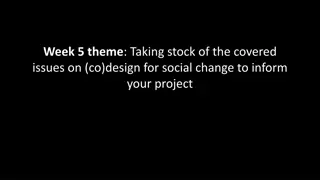Assessing Change Domain Characteristics for Co-Design in Social Change