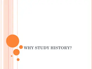 Importance of Studying History
