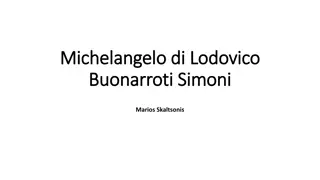 Michelangelo: Italian Renaissance Artist and Polymath
