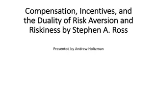 Executive Compensation and Risk Aversion