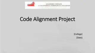 Code Alignment Project