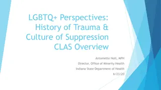 Culturally and Linguistically Appropriate Services (CLAS)