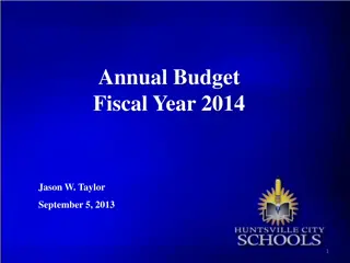 Budget Overview for Fiscal Year 2014 Analysis
