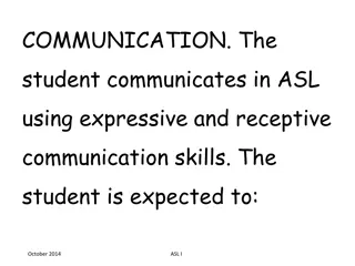 Developing ASL Communication, Cultural Understanding, and Subject Connections