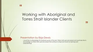 Cultural Engagement with Aboriginal and Torres Strait Islander Communities