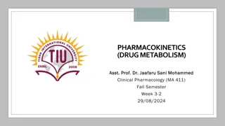 Drug Metabolism in Pharmacokinetics