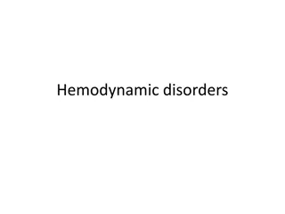 Hemodynamic Disorders and Edema