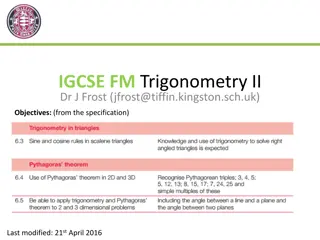 Trigonometry Challenges: IGCSE Further Maths with Dr. J. Frost
