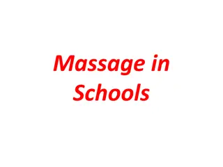 Rules of Massage in Schools