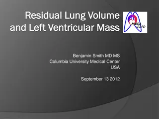 Associations Between Residual Lung Volume and Left Ventricular Mass