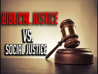 Social Justice and Biblical Principles